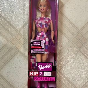 Hip to be square Barbie